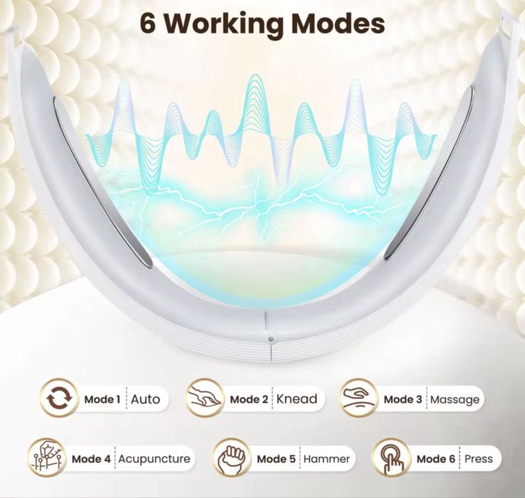 Пристрій для підтяжки обличча. Мікрострумовий