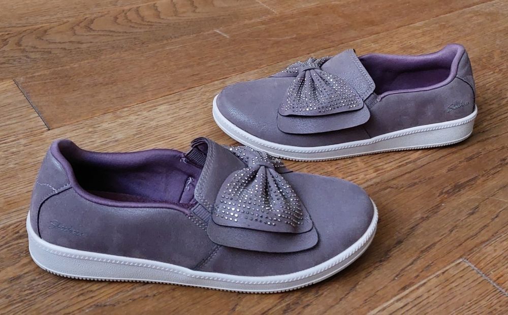Skechers туфли  мокасины ориг.р.37,5(24 см)