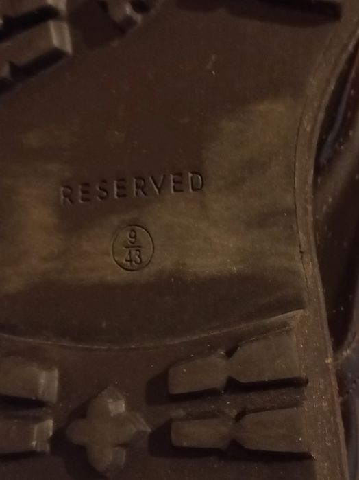 Buty za kostkę męskie z Reserved roz.43