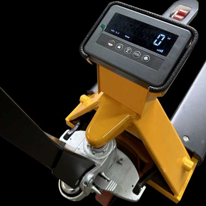 Wózek Ręczny Paletowy Paletowy z Wagą Magazynowy Paleciak 2t Nowy