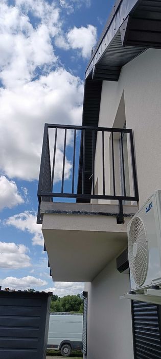 Balustrada balkonowa, barierki balkonowe, balkony