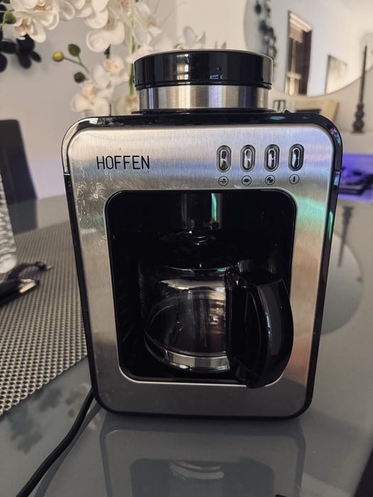Cafeteira HOFFEN grão e pó em bom estado  funcionamento