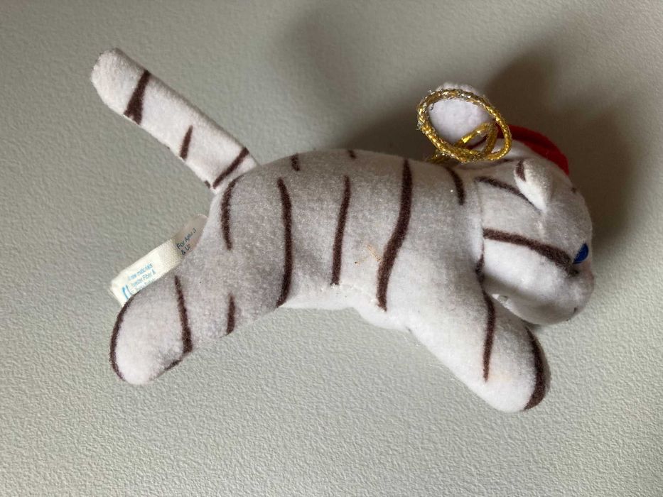 Pequeno Peluche de Natal - Tigre