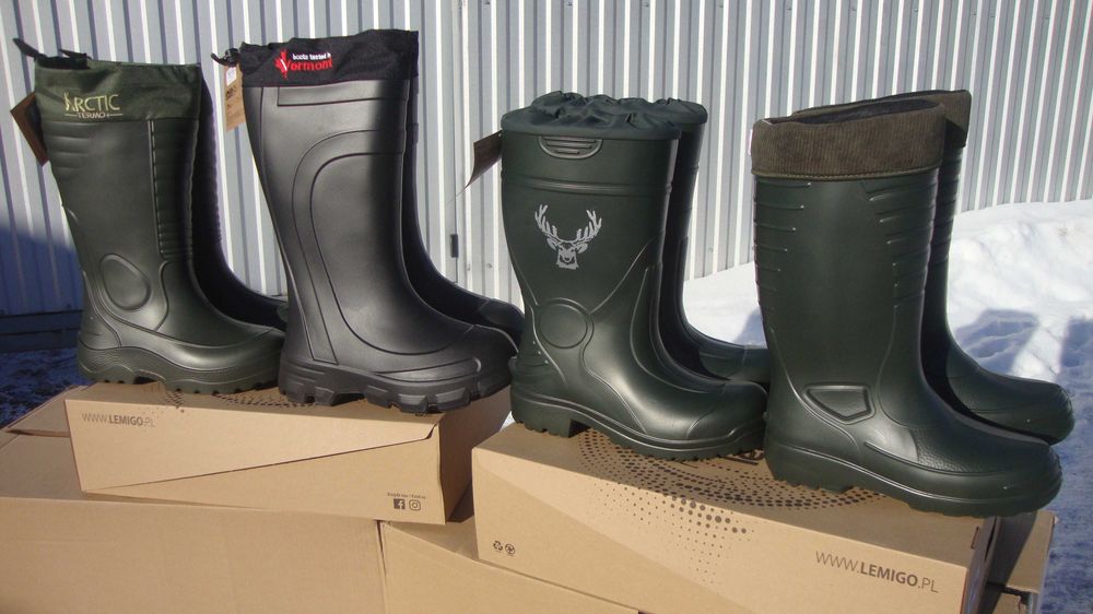 зимові чоботи Lemigo сапоги лемиго пенка риболовля полювання термо
