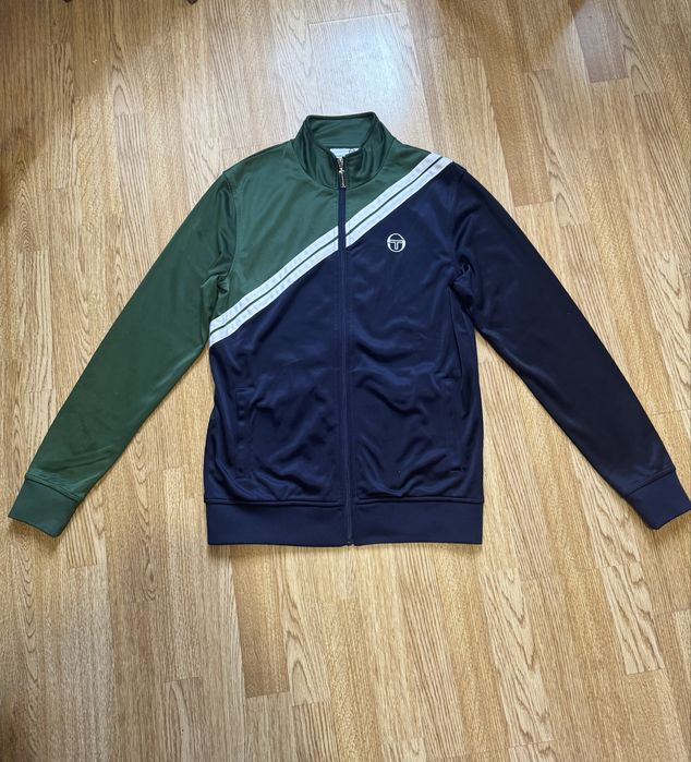 Олімпійка вінтажна Sergio Tacchini оригінал зіпка (розмір S)