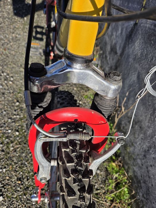 Bicleta "vintage" Btt  suspensão total anos 80 roda  26"