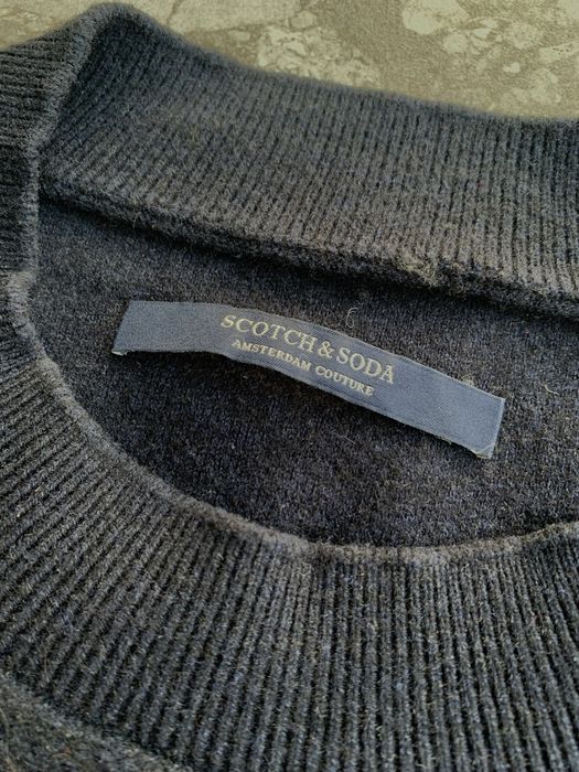 Czarny swetr Scotch & Soda XL