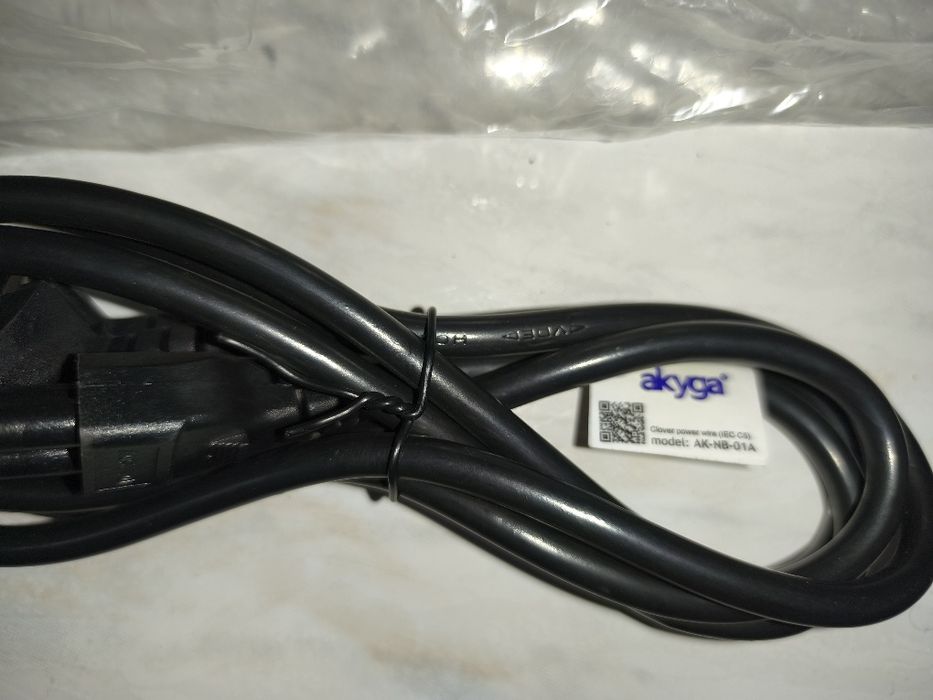 Nowy kabel zasilający Akyga AK-NB-01A
