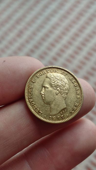 Moeda   5000  Reis  Ano  1877