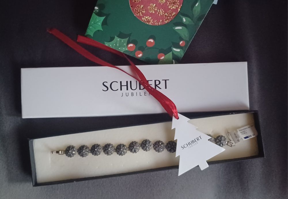 Bransoletka Schubert 18cm styl wiktorianski