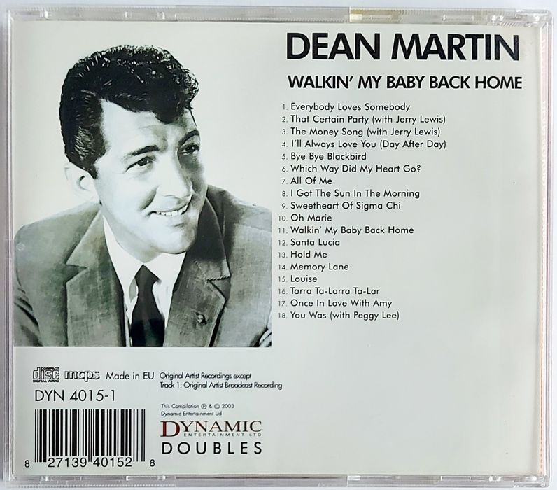 Dean Martin Walkin' My Baby Back Home 2003r