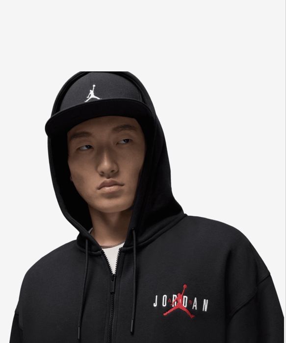 Худі  зіп. JORDAN. Fleece   OVersaize. OPИГІНАЛ. M. L
