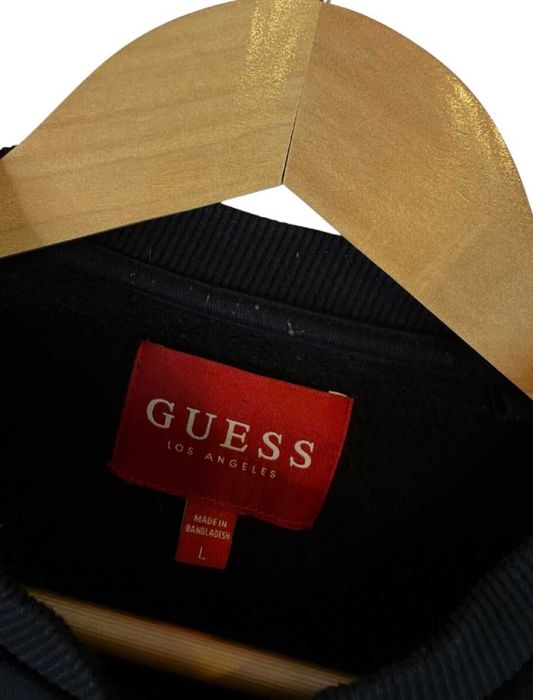 Bluza guess czarna z logiem l