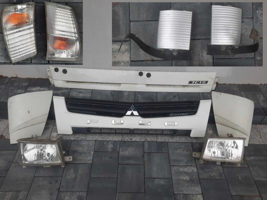 MITSIUBISHI FUSO CANTER 7C15 przrzód kompletny atrapa podszybie polic