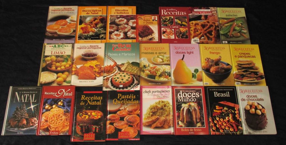 Livros Culinária Biblioteca Activa