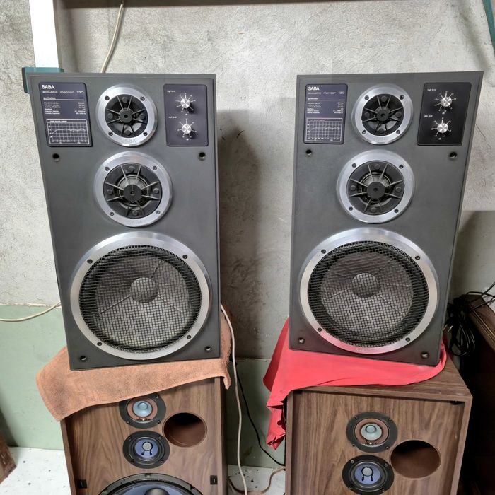 Rewelacyjne kolumny Saba acoustic monitor 130