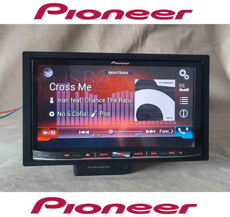 Pioneer AVIC-F70DAB Bluetooth USB/DVD Android Auto CarPlay 7 Cali