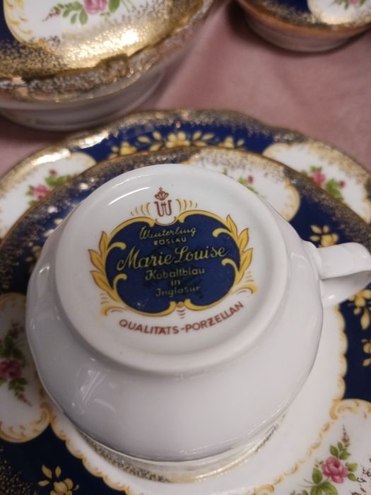 Serwis kawowy Winterling Maria Louise kobalt