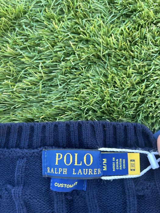 Camisola Polo Ralph Lauren Malha Trançada V-neck M/M
