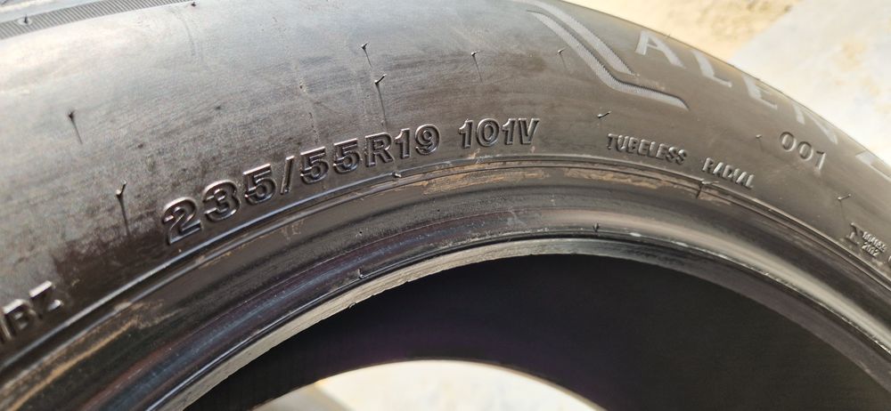 4 opony Bridgestone Alenza 235/55/19 2021 rok letnie