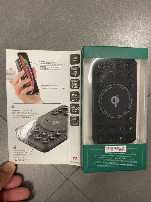 Powerbank Cellularline MagSafe 5000mAh Wireless NOVO