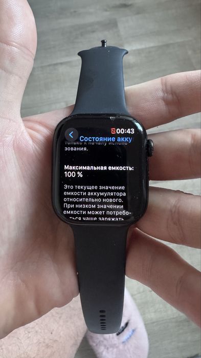 Apple Watch Series 10 GPS 46mm Jet Black Al Black SB M/L