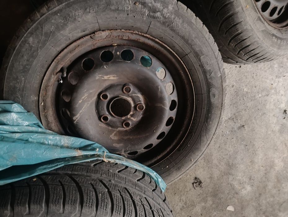 Felgi stalowe volkswagen VW caddy III 5x112