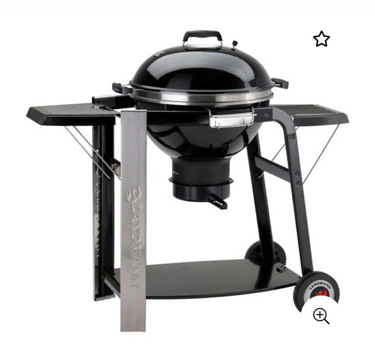 Угольный гриль новый