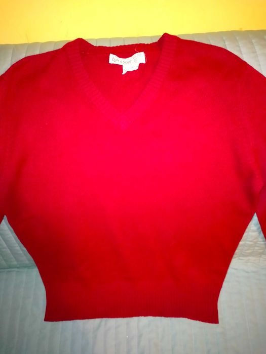 Sweter damski Lyle& Scott r.38 kaszmir