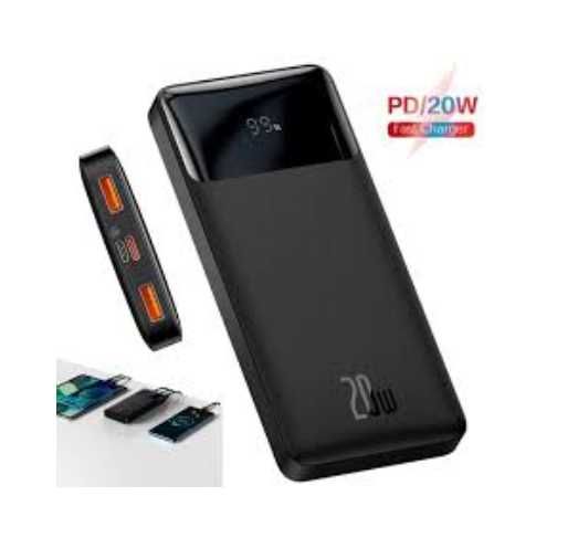 Повербанк 10000mAh 20W Power Bank Baseus Bipow зарядка для телефону