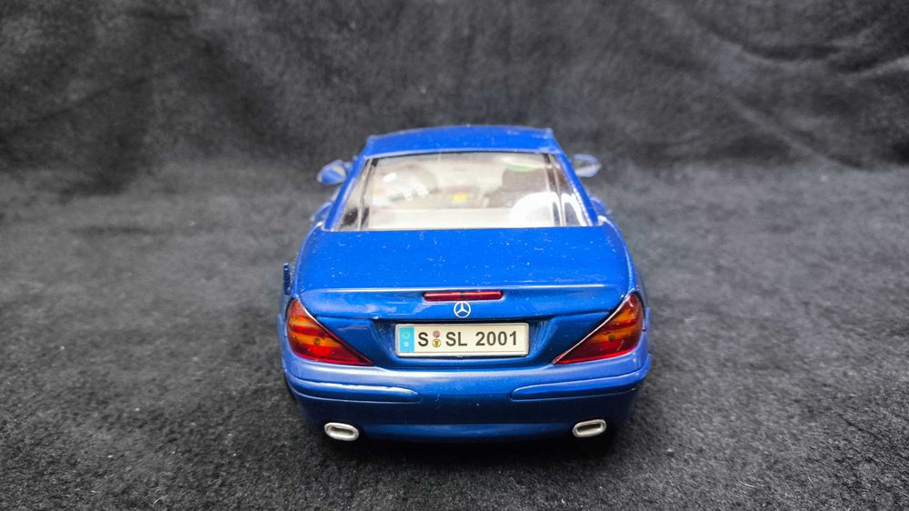Модель авто 1.18 Mercedes-Benz SL-Class (Maisto, Thailand, Blue, Coupe)