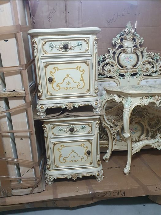 Wspaniała sypialnia włoska marki Silik barokowa