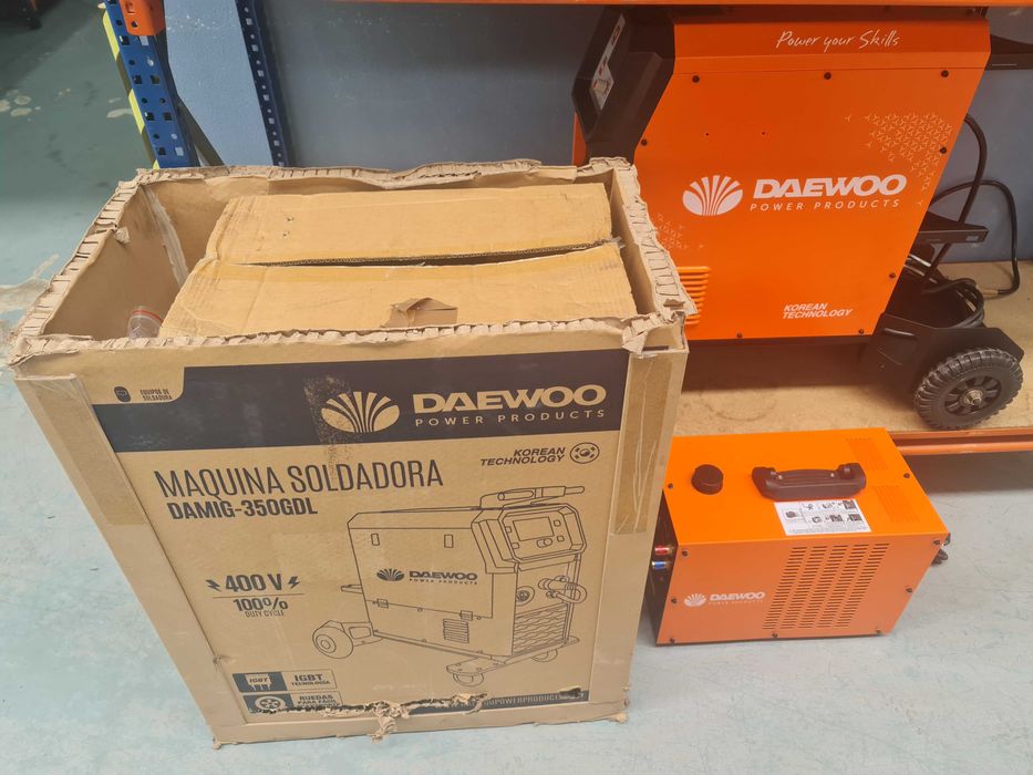 Aparerelho soldar TIG/mig Daewoo DAMIG-350GDL Barrô E Aguada De Baixo ...