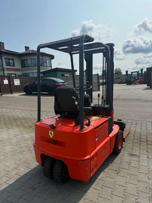 wózek widłowy elektryczny LINDE E12 przesuw boczny 3.4m 1200kg 7600mtg