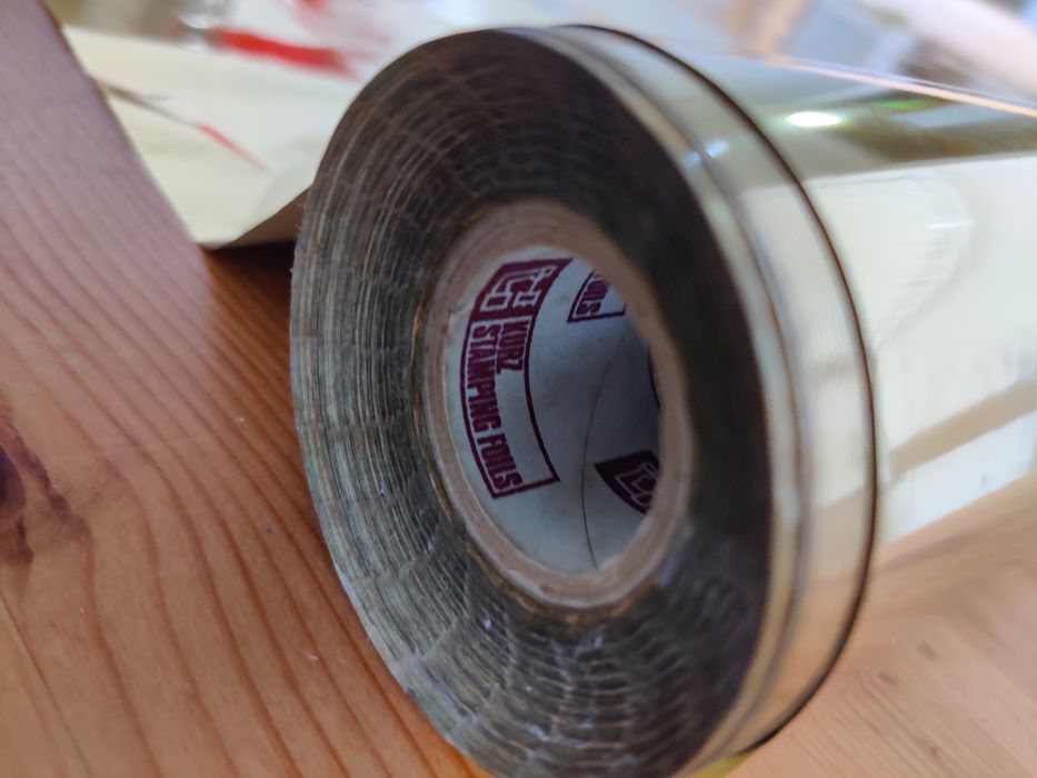 złota folia do druku