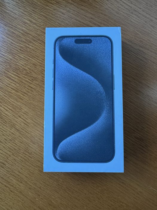 iPhone 15 Pro 128GB – Black Titanium | Garantia até 07/2027