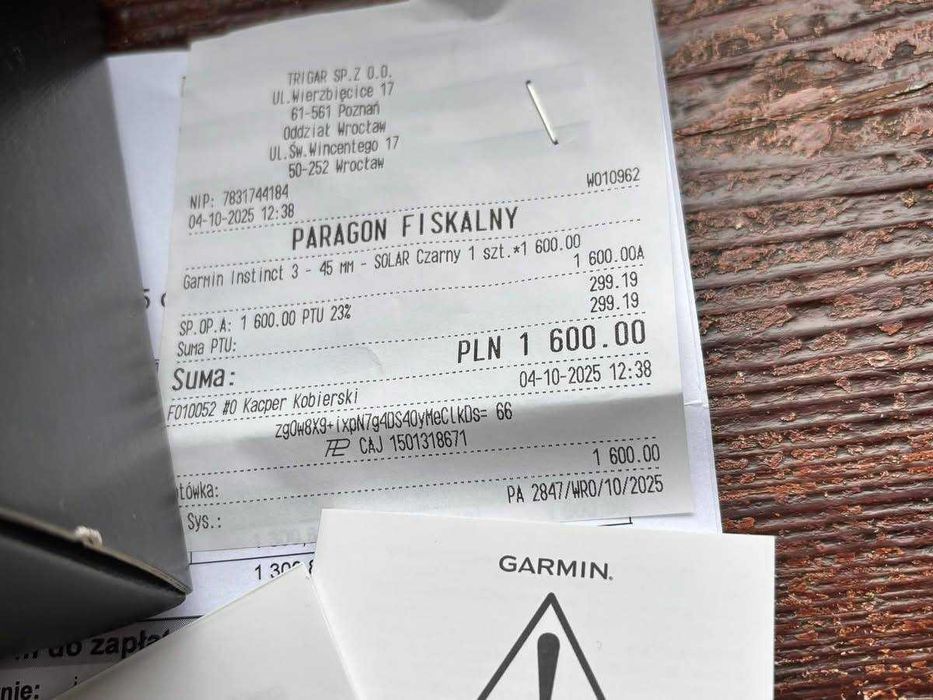 Zegarek Garmin INSTINCT 3