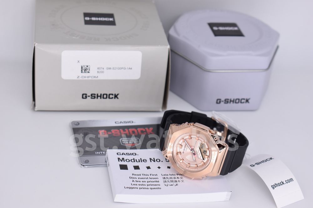 Casio G-Shock GM-S2100PG-1A4 NEW ORIGINAL | Steel | Жіночі