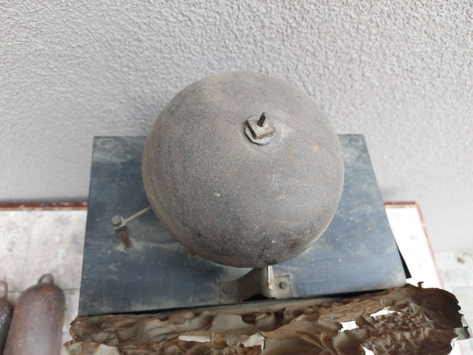 165 Stary zegar wkład mechanizm comtoise komplet budzik