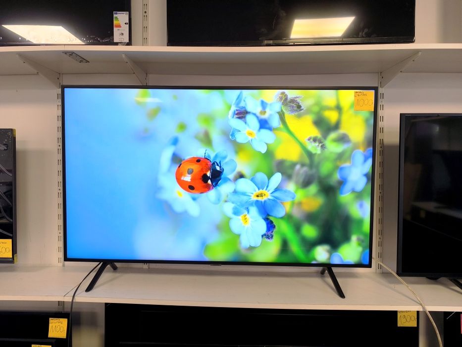 Samsung 55 cali 4k UHD hdr Smart WiFi DVB-T2 55RU7102 gwarancja 3m telewizor