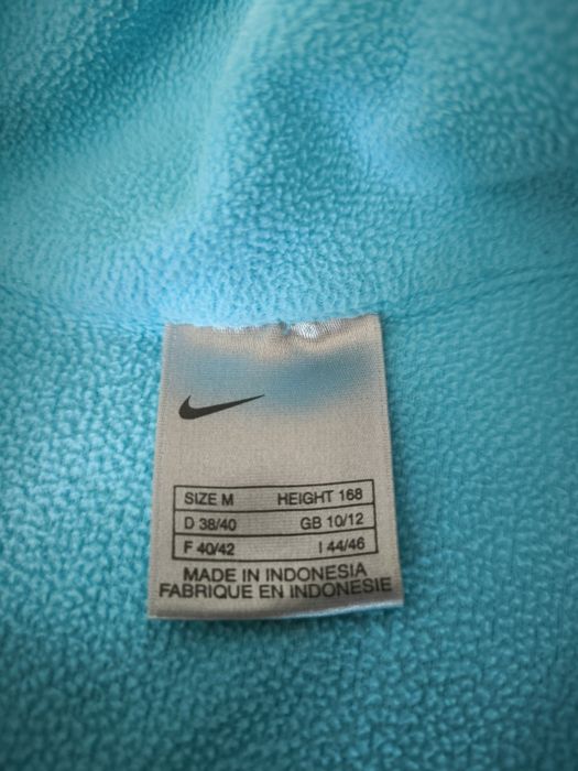 Nike Polar damski M niebieski błękitny cienki Therma-Fit bluza