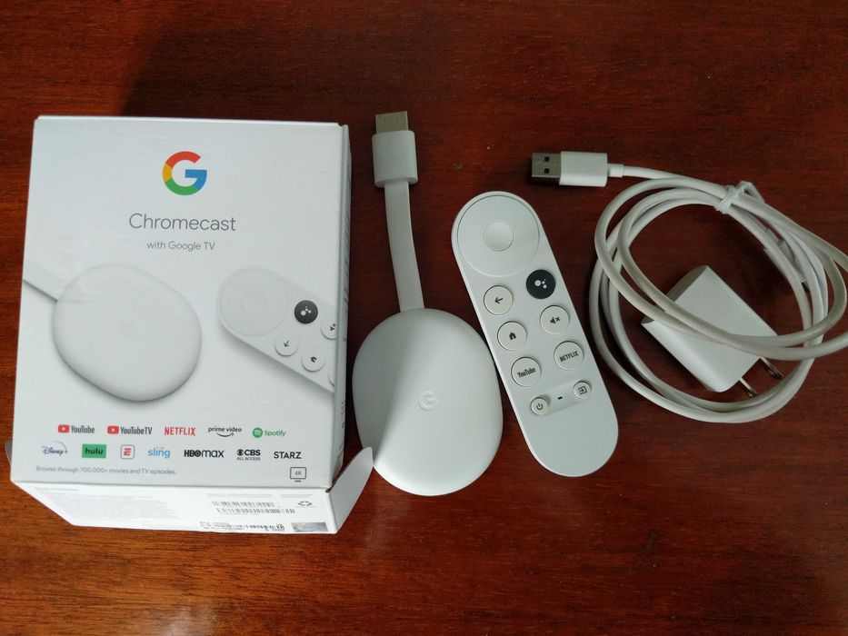 chromecast with google tv 4k - Купити електроніку - Ціни на OLX.ua