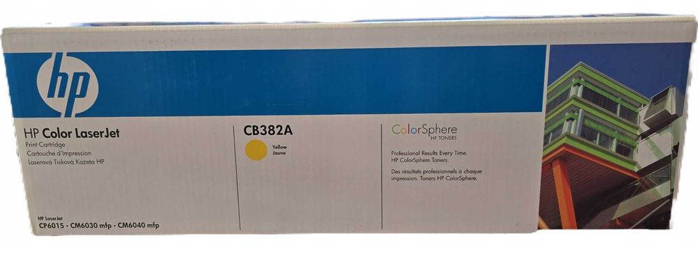 Toner HP CB382YC CB382A żółty (yellow)