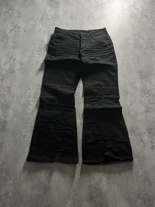 Джинси flared faded jeans клеш кльош джинсы opium baggy jaded london