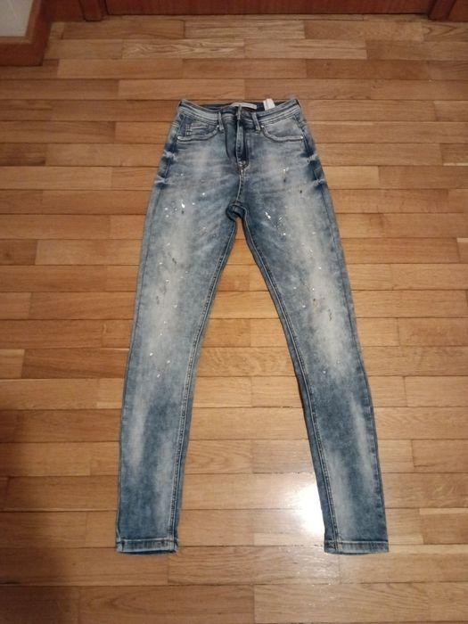 4 pares de calçasde ganga de Mulher n. 36( como novas)