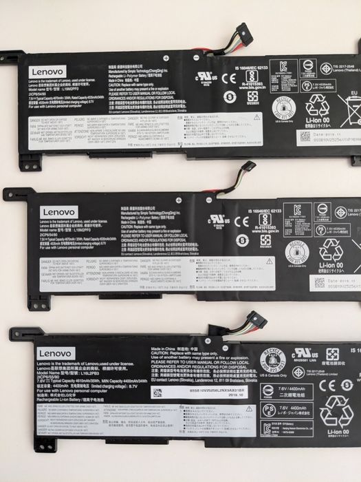 Оригінальна батарея Lenovo L16L2PB3 L19M2PF0