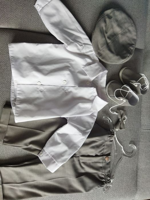 Komplet chłopięcy na chrzest