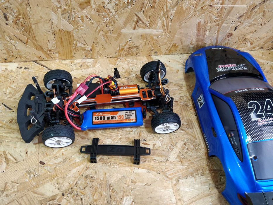 RC машинка дрифт ZD Racing Rocket Brushless 1/16 Нова дріфт