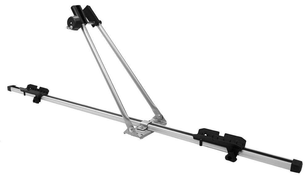 Bagażnik dachowy na rower - Aluminiowy uchwyt rowerowy z zamkiem