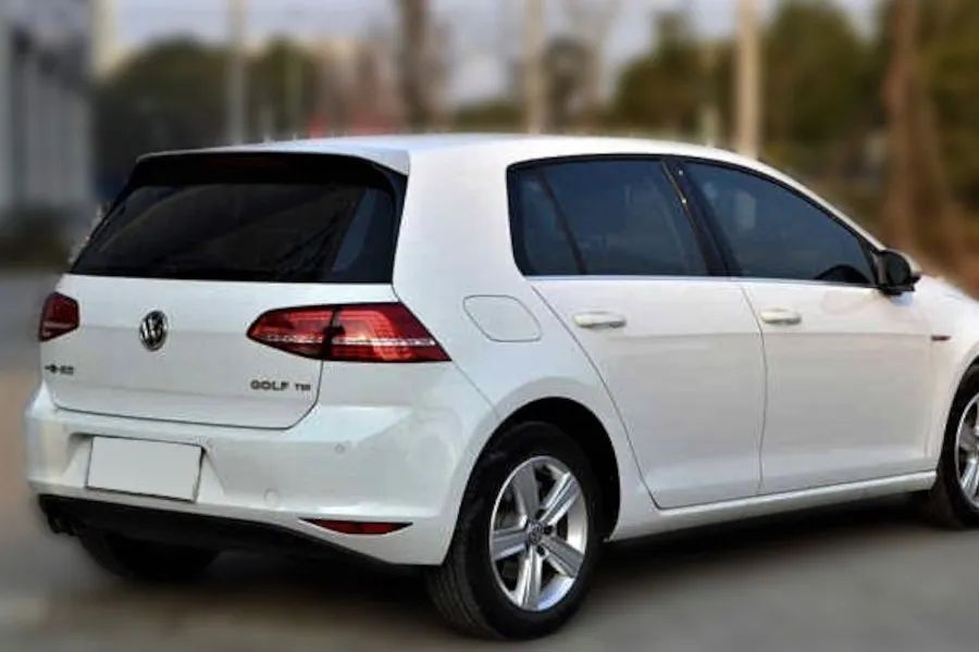 Aileron / lip / spoiler traseiro em plástico ABS para VW Golf 7 / 7.5 3D 5D hatchback 2012-2020 GTI CLUBSPORT LOOK
